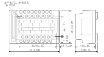 三菱Q系列中繼端子排A6TBXY36和專(zhuān)用電纜AC10TB使用方法【附帶接線(xiàn)圖紙】