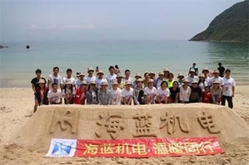 陽春四月，海藍(lán)三門島狂歡之旅