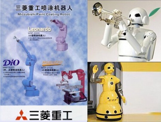 三菱噴涂機器人春節(jié)不打烊，海藍機電道一聲：新春快樂！