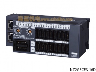 NZ2GFCE3-16DE|16點 DC24V（源型）輸入，遠程模塊、e-CON連接器、3線式